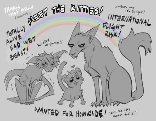 "hey Can You Draw TTB Fam As Cats"