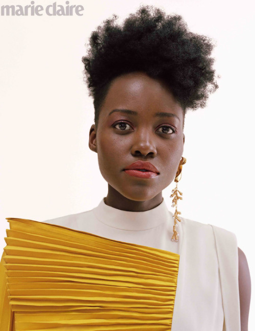 neverfarbehind:LUPITA NYONG’OMarie Claire 2019