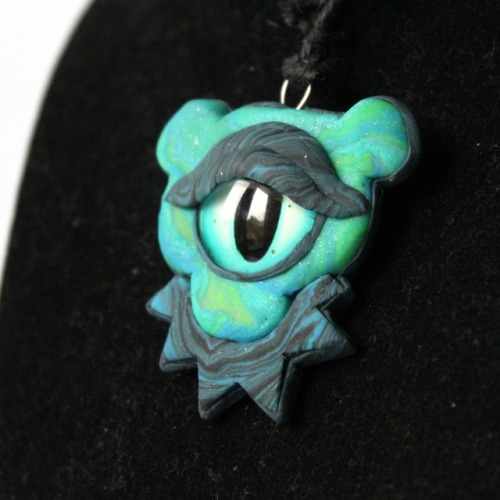 Grateful Dead Alien Dancing Bear pendant available atetsy.com/shop/TerrapinPerspective