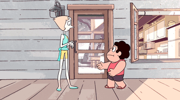 Gif compilation of Pearl blushing