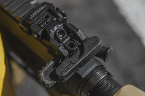 airsoftmedia:Black Rain Ordnance Fallout 15 Urban Battle Rifle AEG Airsoft Gun by King Arms (Black/D