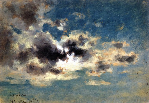 Clouds, 1857, David Cox