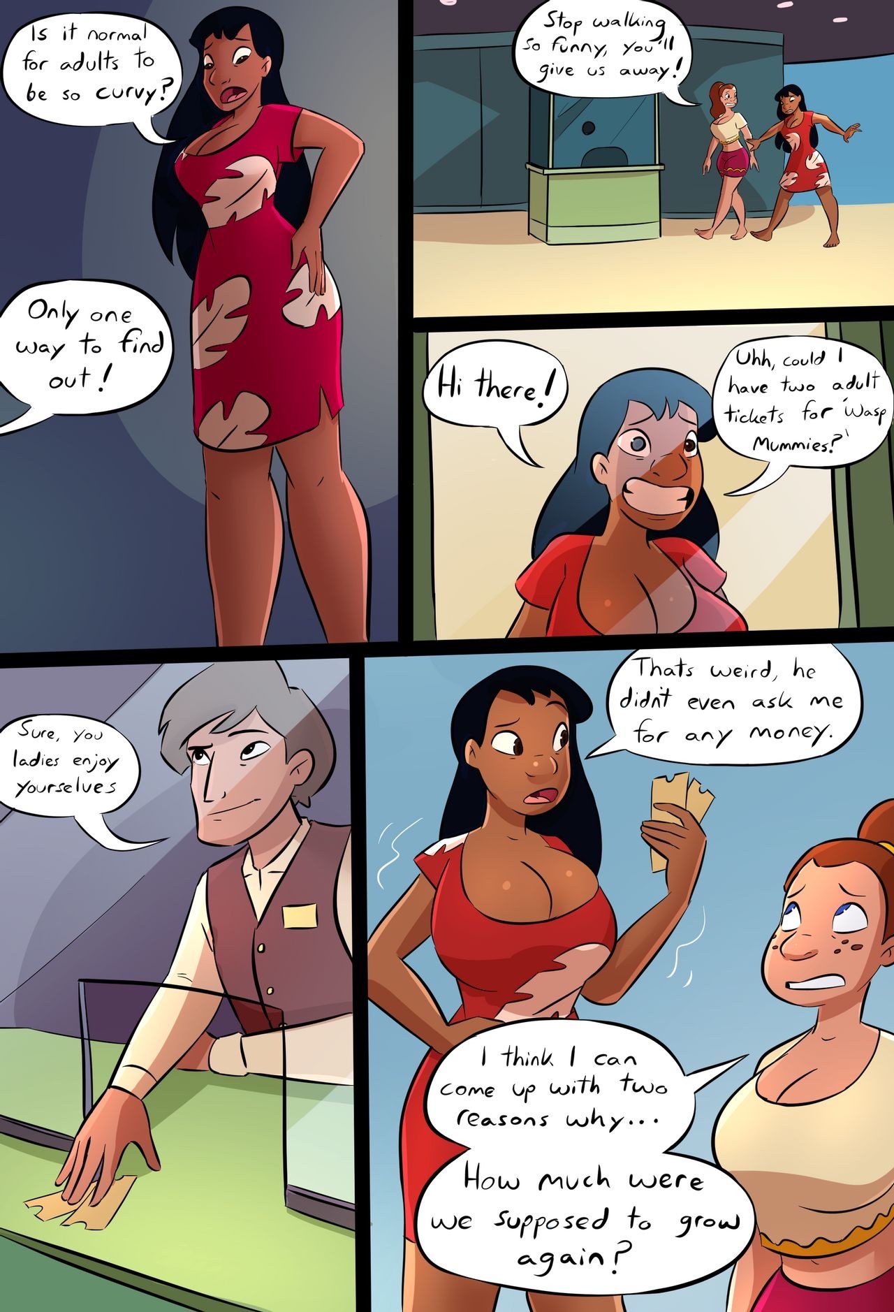 Giantess Growth Comics Giantess Growth Comics