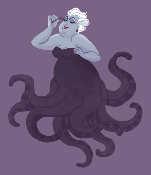 Ursula lookin’ fab, for @Sketch_Dailies