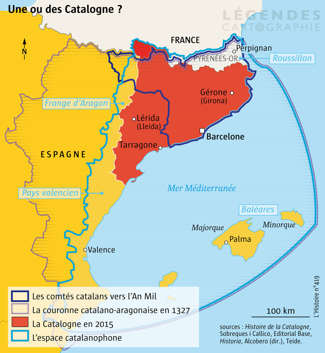 Catalonia & The Catalan Language: 10 Facts & Maps – Brilliant Maps