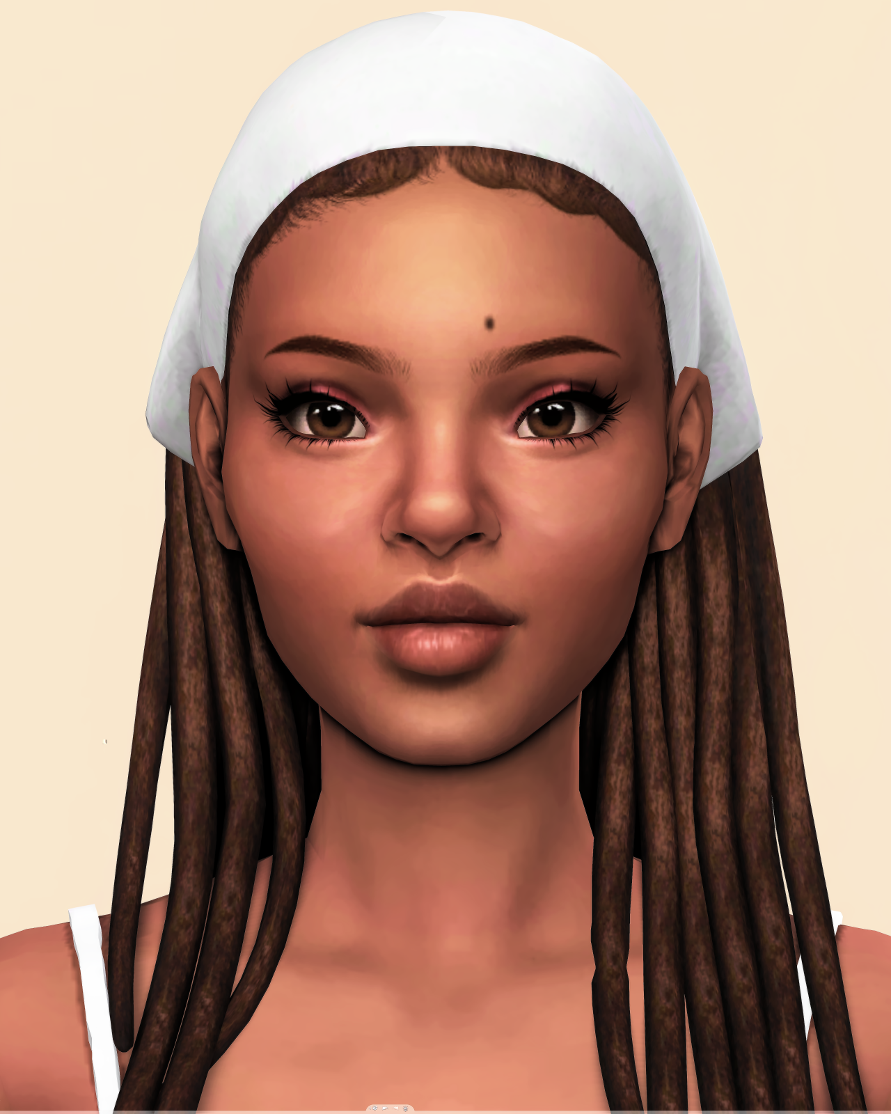 I made a few minor tweaks to Halle, I made her eyes darker and gave her ...