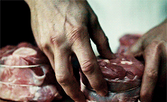 justinripley:  Hannibal’s “veal” osso buco. 