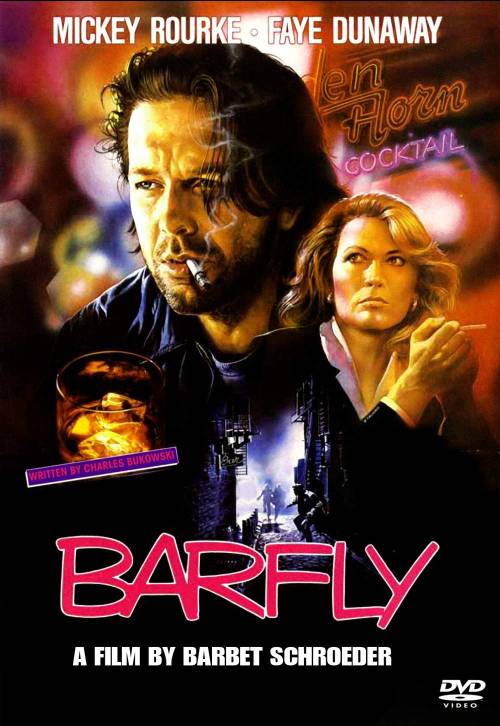 Barfly (1987) by Barbet Schroeder.An uninteresting plot following a hell of an alcoholic in the shap