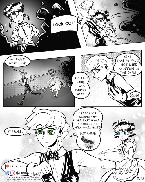 Masked FeelingsPage 9 &amp; Page 10This Miraculous fancomic takes place 3 years after season 3. 