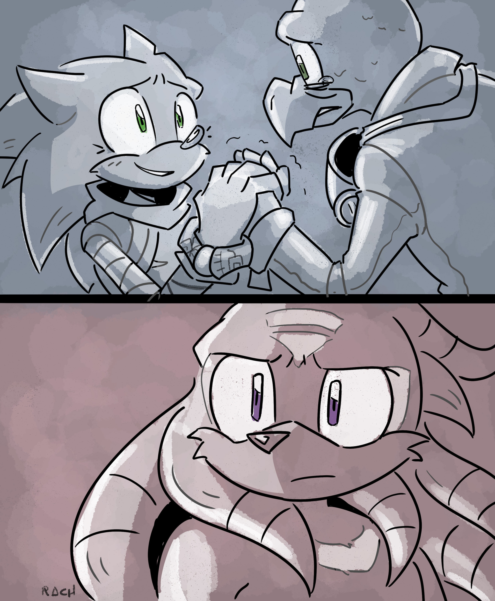 Return of a Friend [Moved To AO3] - Chapter 8 ~ Meeting Sonic and