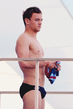 tomdaleysource:  Tom Daley during the Semi