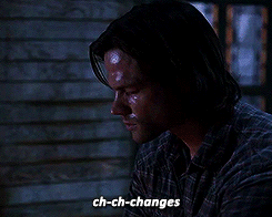 mooseleys:Crowley singing David Bowie’s “Changes” in 8x23