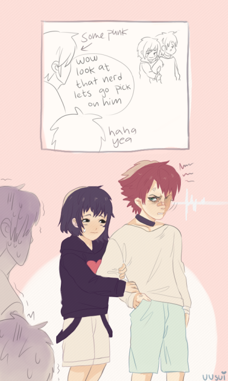 uusui: trip has no chill (from this preschool au im working on ??? idk basically trip is like seis 