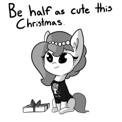 thehorsewife:  A handful of people have expressed interest in getting the Horsewife shirt for the holiday season so Ive decided to do a limited re-launch of the campaign!There are 20 slots open before the shirt launches and begins printingEDIT: Minimum