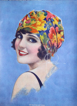 kittyinva:  Kittyinva: 1920’s Rolf Armstrong bathing beauty. 