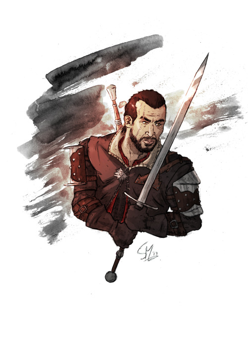stefanomaglianoart:Two Ko-fi commissions done for @dravenxivuk, Eskel and Lambert from The Witcher!C