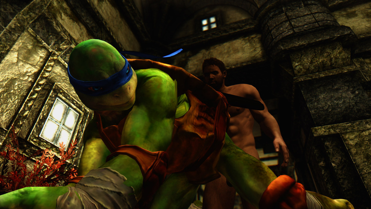 mmoboys:  Skyrim: Cross Gayme XXII? (I lost count) GD HDSome of the mods used: TMNT.