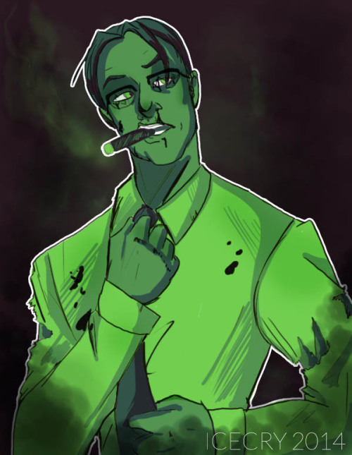 icecry:  Handlin’ my business. Oh.Kill ‘em First time drawing Charles.