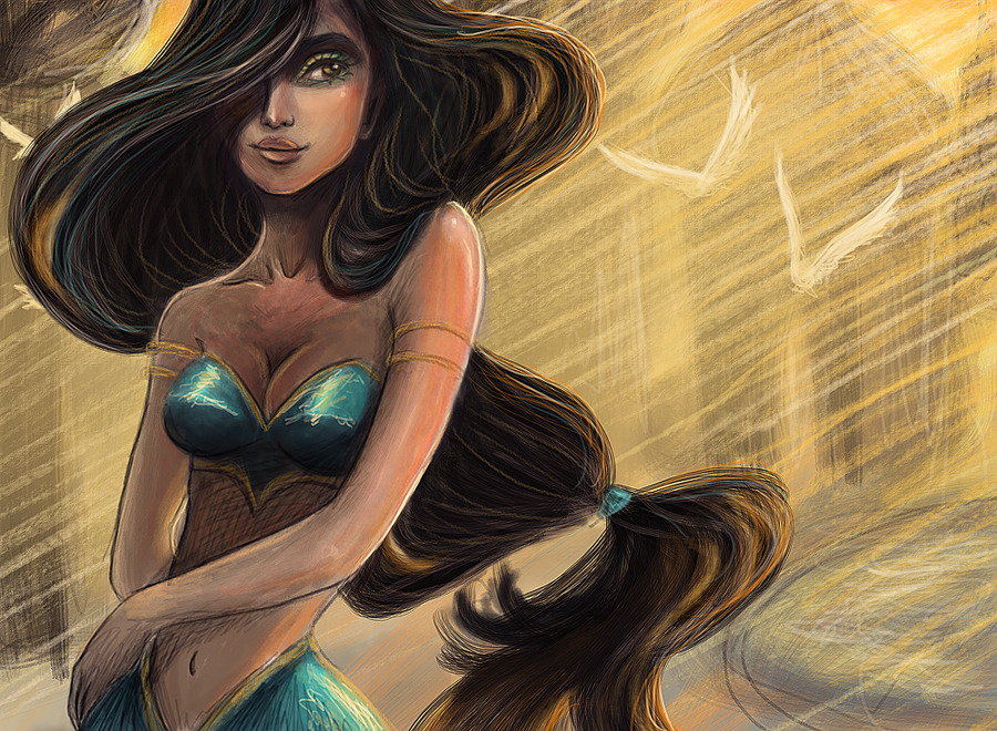 dreams-of-a-disney-wonderland: Disney Princess Sketches