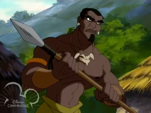 Black Characters in Animation — Muviro from The Legend of Tarzan animated  series