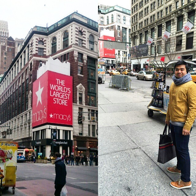 Strolling 34th Street 😉 😊😛 🇳🇾 #ootd #newyork #macys #travel  (at 34th