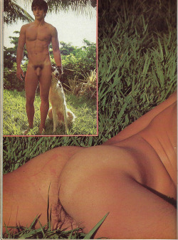 principemexicano: PLAYGUY August 1986 / “Honey Boy” by Kristen Bjorn