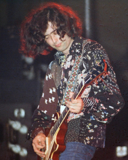 Led Zeppelin During The First Night Of The North American Tour Of 1972 At Cobo Hall, June 6.