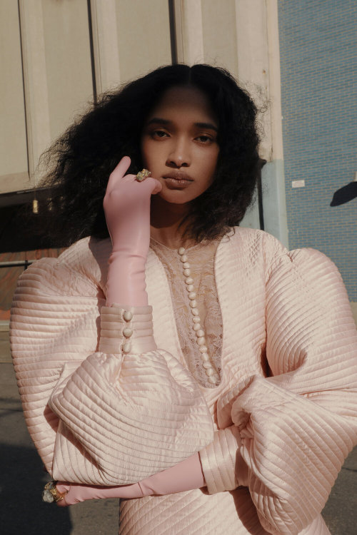 modelsof-color:Aleya Ali by Izack Morales for Blanc Magazine , Feb 2021