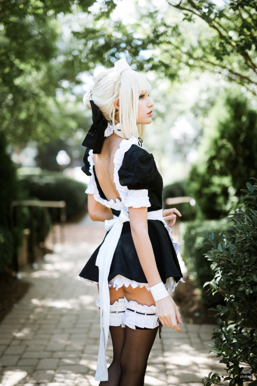 fluffywanwan: Saber Alter Maid by Jean WanWanwww.patreon.com/jeanwanwanPhotos by @chasisphot