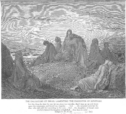 Israelite Women Mourn with Jephthah&rsquo;s Daughter, Gustave Dorewww.wikiart.org/en/gus