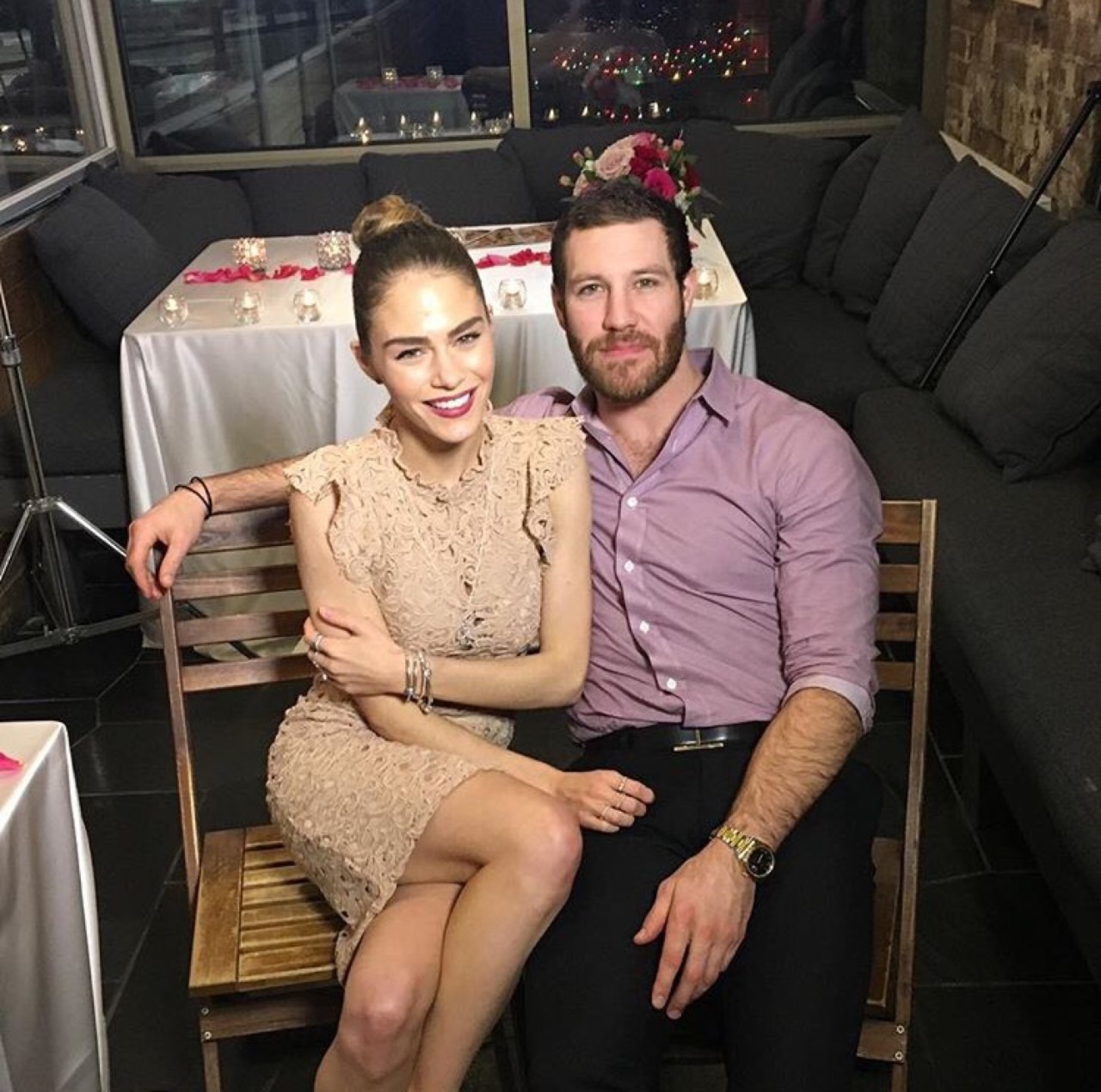 Wives and Girlfriends of NHL players — Jimmy Hayes & Kristen Valente