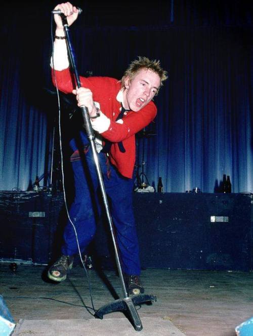 The Sex Pistols perform a gig at Dunstable&rsquo;s Queensway Hall,  in 21st October 19