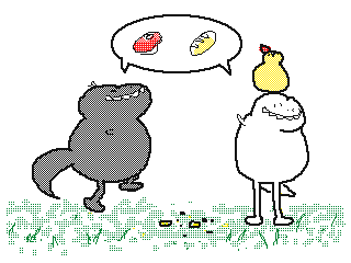 k-eke:  I don’t really know if pigeons and birds are descended from the dinosaurs (seems official :>) but if yes I’m sure dinosaurs would eat bread and bounce as well ….. no ?  :’)   Needing to bob their heads to eat the bread and some bobbing