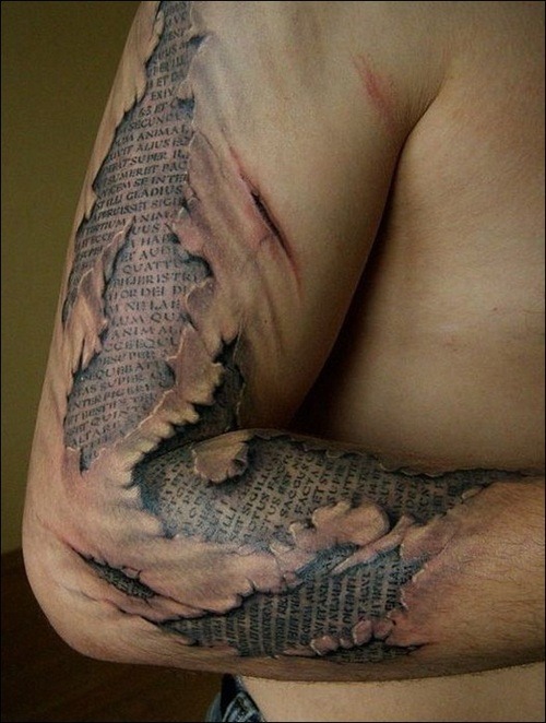 10 TATUAGENS INCRIVELMENTE REALISTAS: