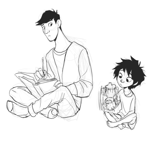 uponagraydawn:okay but tadashi as a single parent