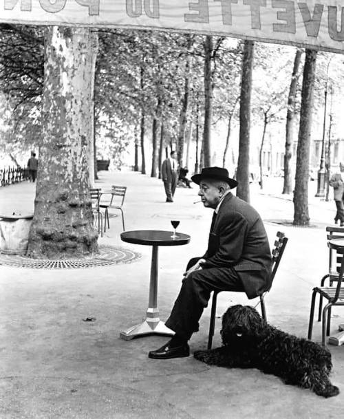 Jacques Prévert et son chien. Nudes &amp; Noises  