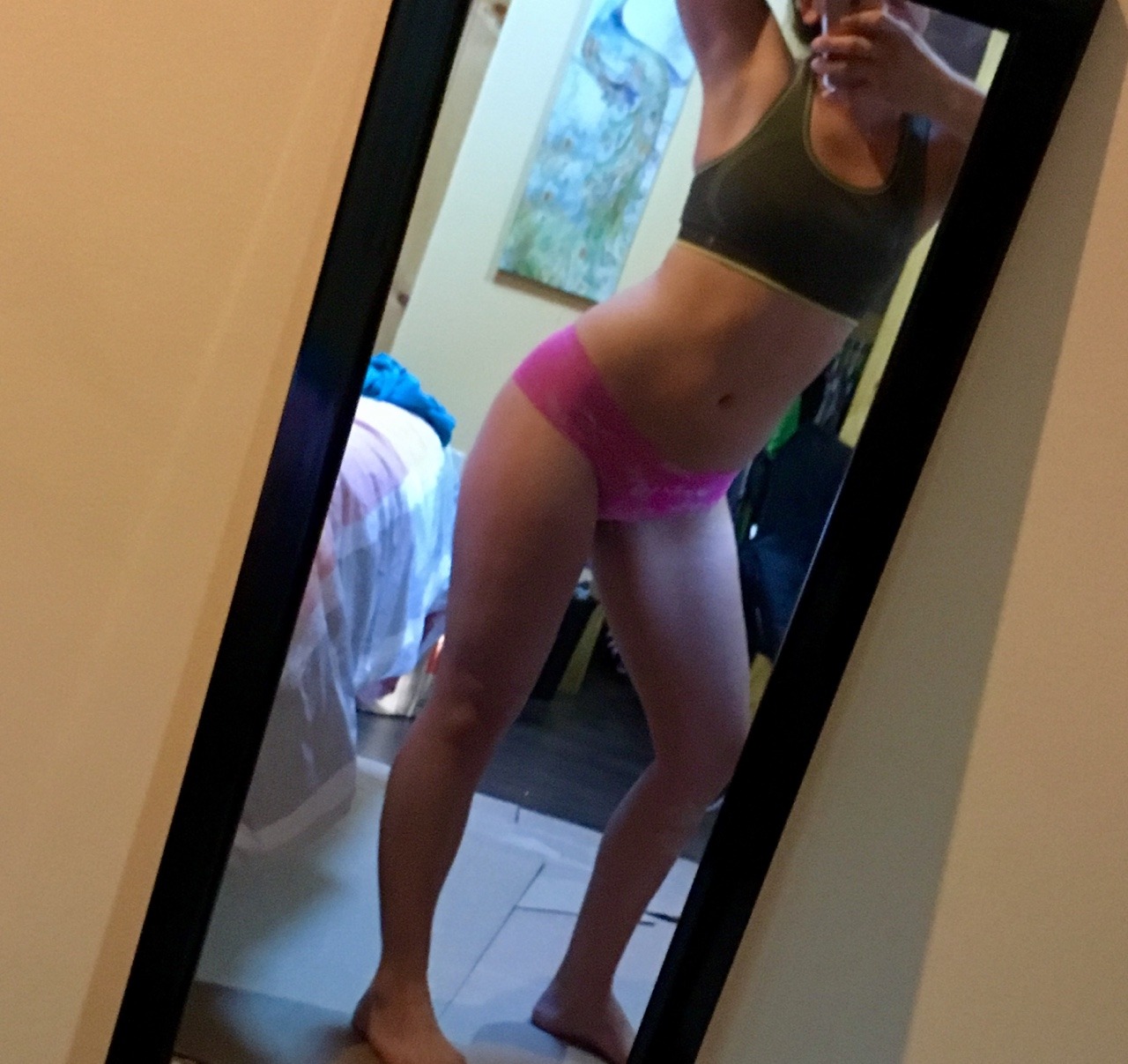 gentlerain07:  I love that I can wear a sports bra to work in the summer. I forgot