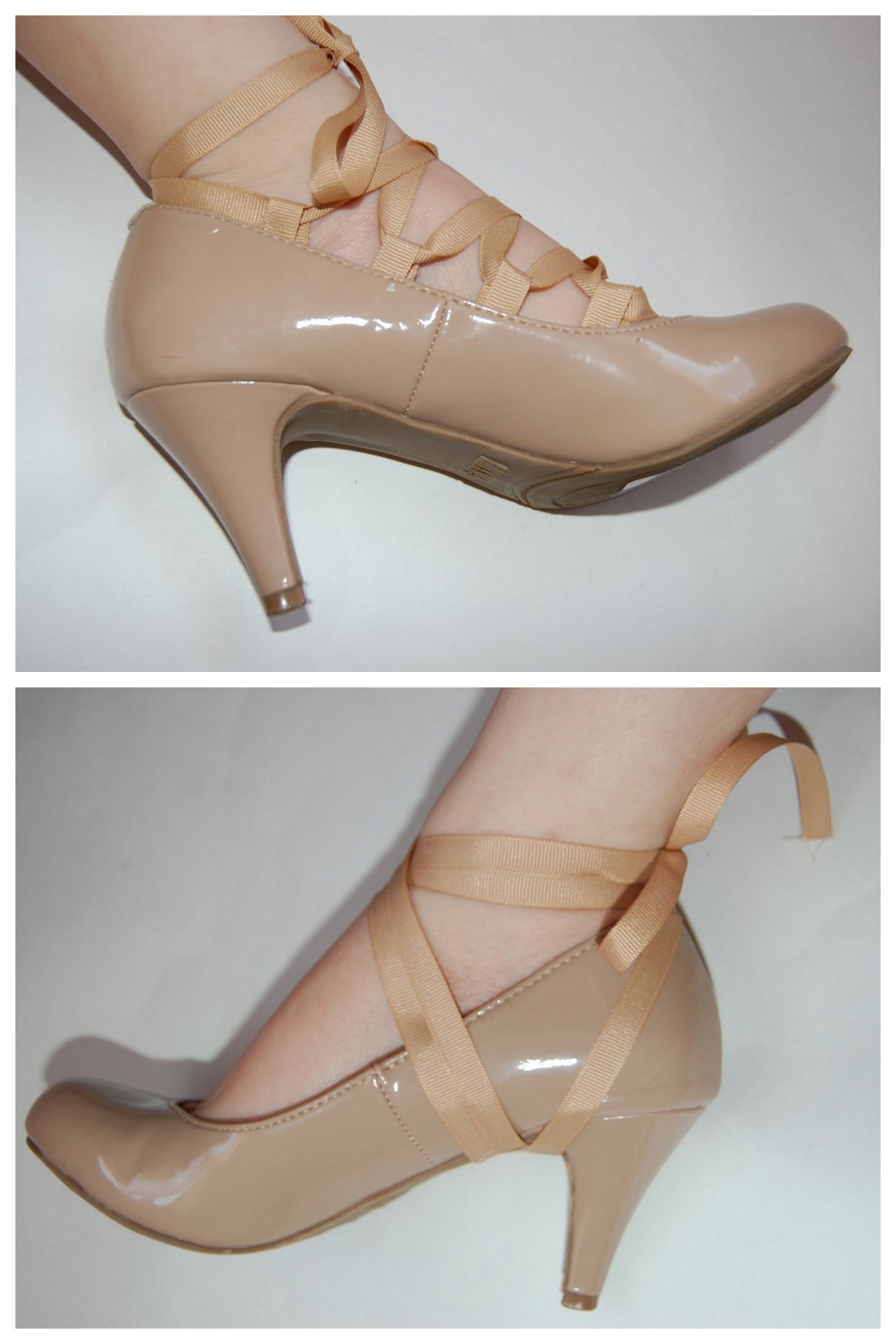 diy lace up heels