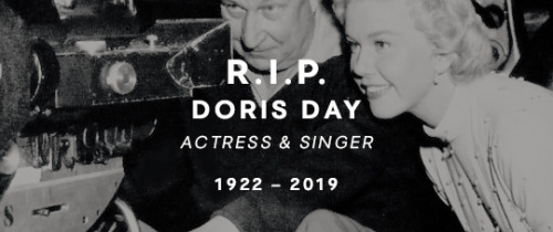 musicalfilm: R.I.P. Doris Day (April 3, 1922 – May 13, 2019)