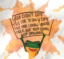 bencanart:Motivational frog 🐸