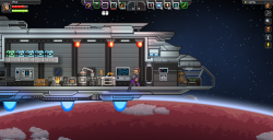 Bye bye, my faithful monkey fellow, it was a great first experience with Starbound The last big wipe of characters and worlds is incoming, so I thought I&rsquo;d take a screenshot. This was expected, so I didn&rsquo;t invest my time in building anyway