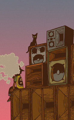 petefowler:  Sound system cat