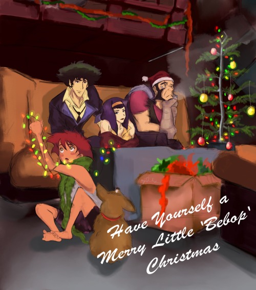 my-art-retreat:Have Yourself a Merry Little ‘Bebop’ Christmas!