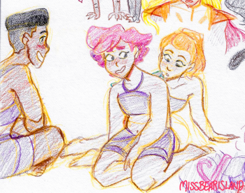missbearisland:Lately coloring traditionally has become so much fun