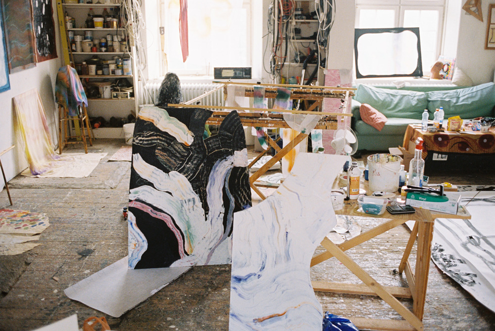 northmagneticpole:  Malin Gabriella Nordin, 2014-Studio visit by photographer Erik
