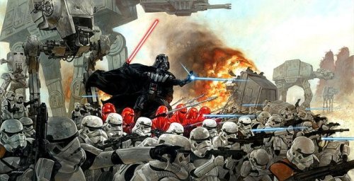 darthluminescent:Star Wars // by Dave Dorman