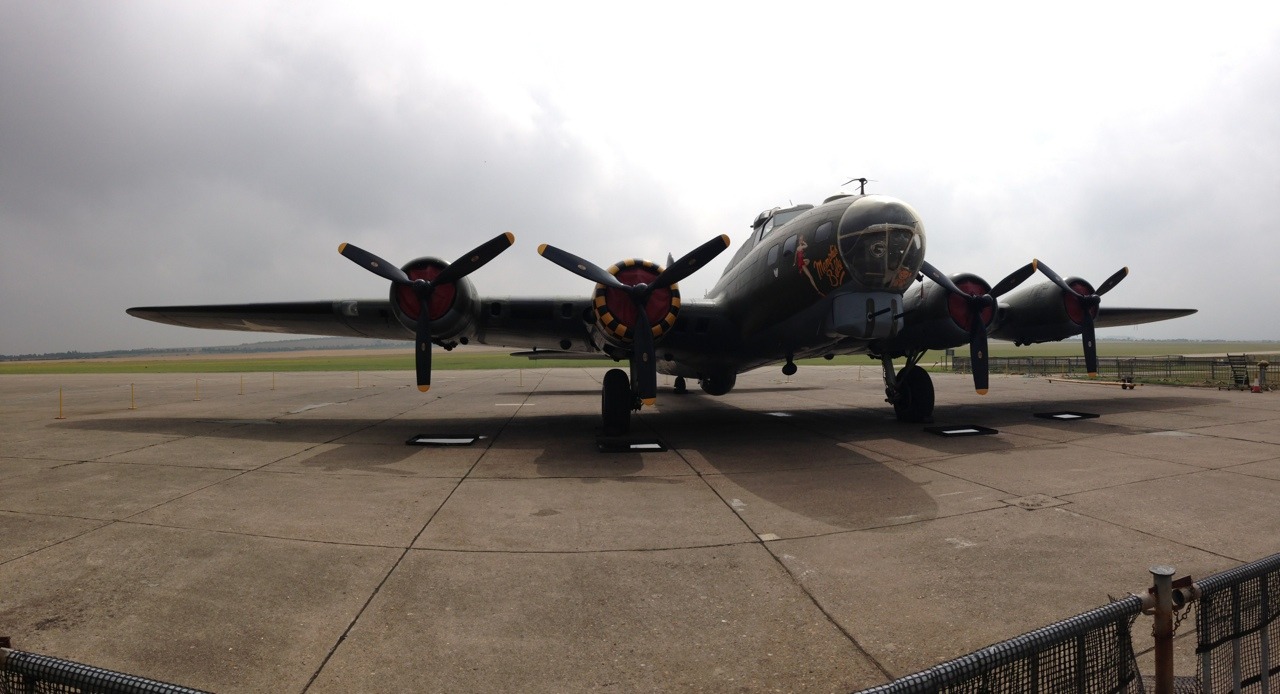 heavyranger:  Set 4 Duxford IWM (Imperial War Museum) The B52 was HUGE took up most