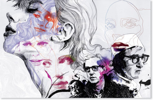 cross-connect:  Gabriel Moreno Gabriel’s work is an astonishly good mix of hand-drawn linework and digital colouring that’s packed with detail – yet immediately beautiful from afar. Illustrator, engraver and painter based in Madrid, graduated of