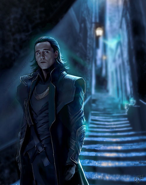 delyth88:eleathyra-art: Came across this picture (the 2014 version) of Marvel Loki (Avengers design)