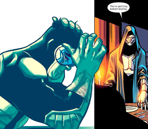 notlostonanadventure:  dr-archeville:  thefingerfuckingfemalefury:  emmafrosticle:  doktorvondoom:  All-New X-Men # 34 crying    Victor Von Doom has no time for your pathetic friendzone bullshit you sad, sorry bastard…  Doom did not master both science